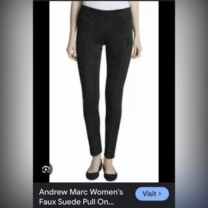 Women’s size XL, Andrew Mark, Faux Suede pull on pant. Never worn, very …